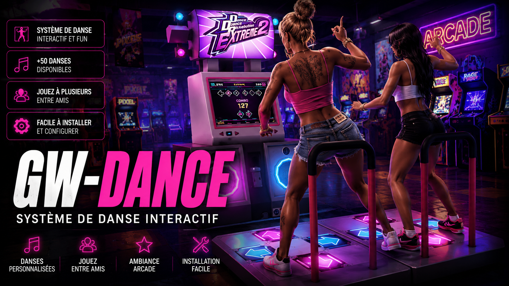 Borne d'arcade DDR