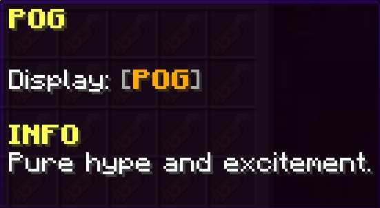POG Tag