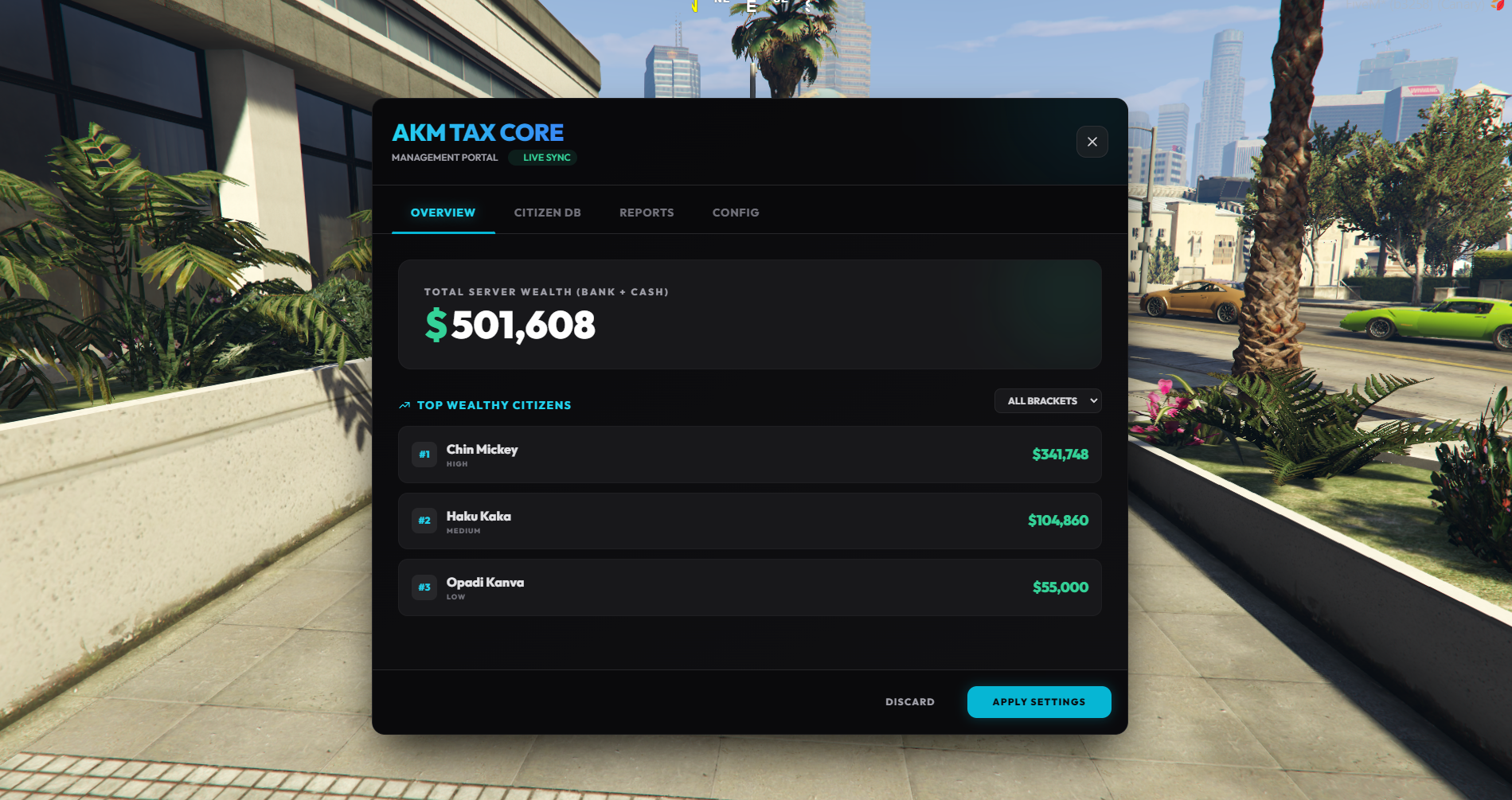AKM Advanced Tax System (QB, Qbox, ESX)