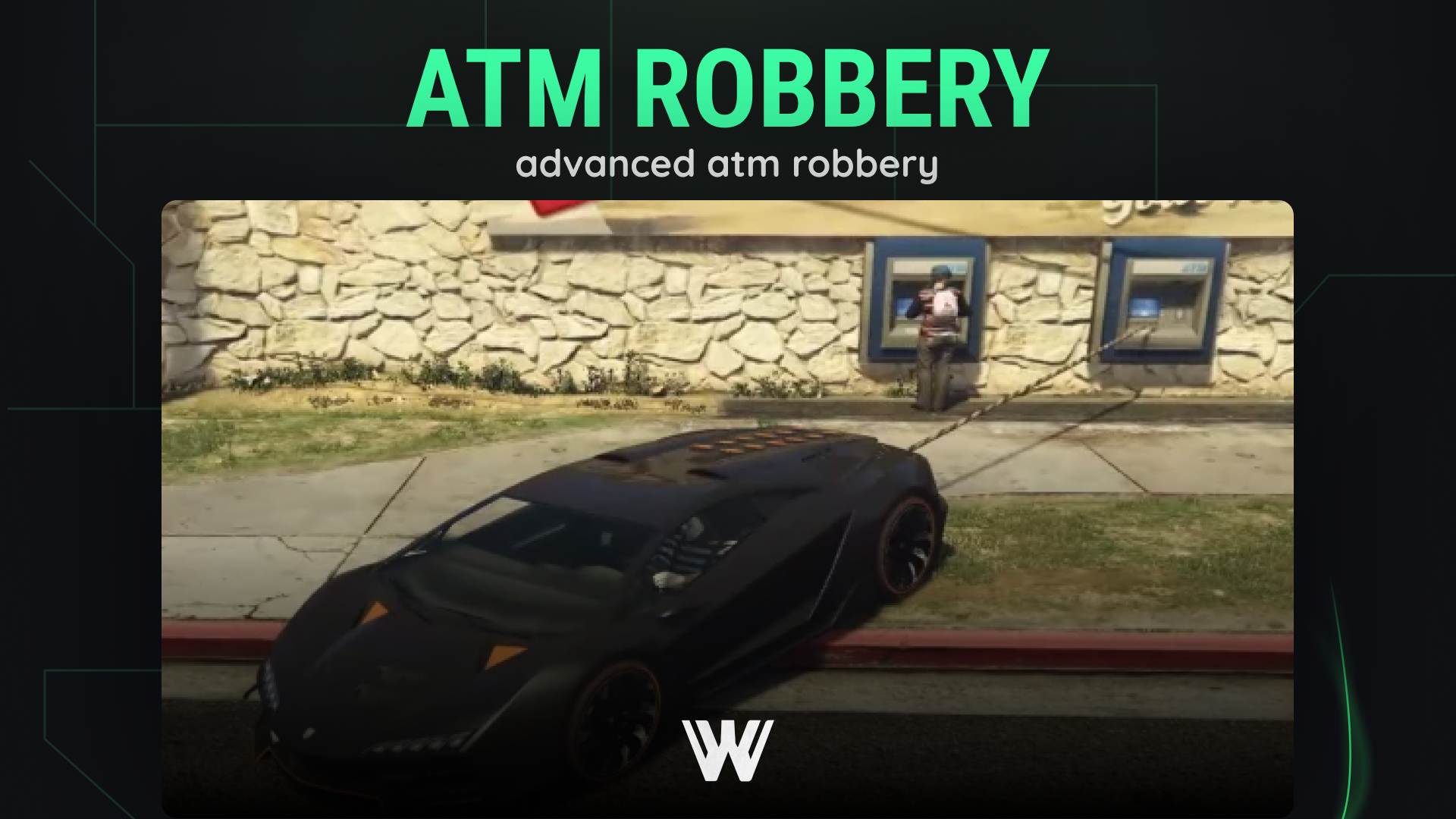 [Atm Robbery]ESX QBCORE QBOX {ESCROW}