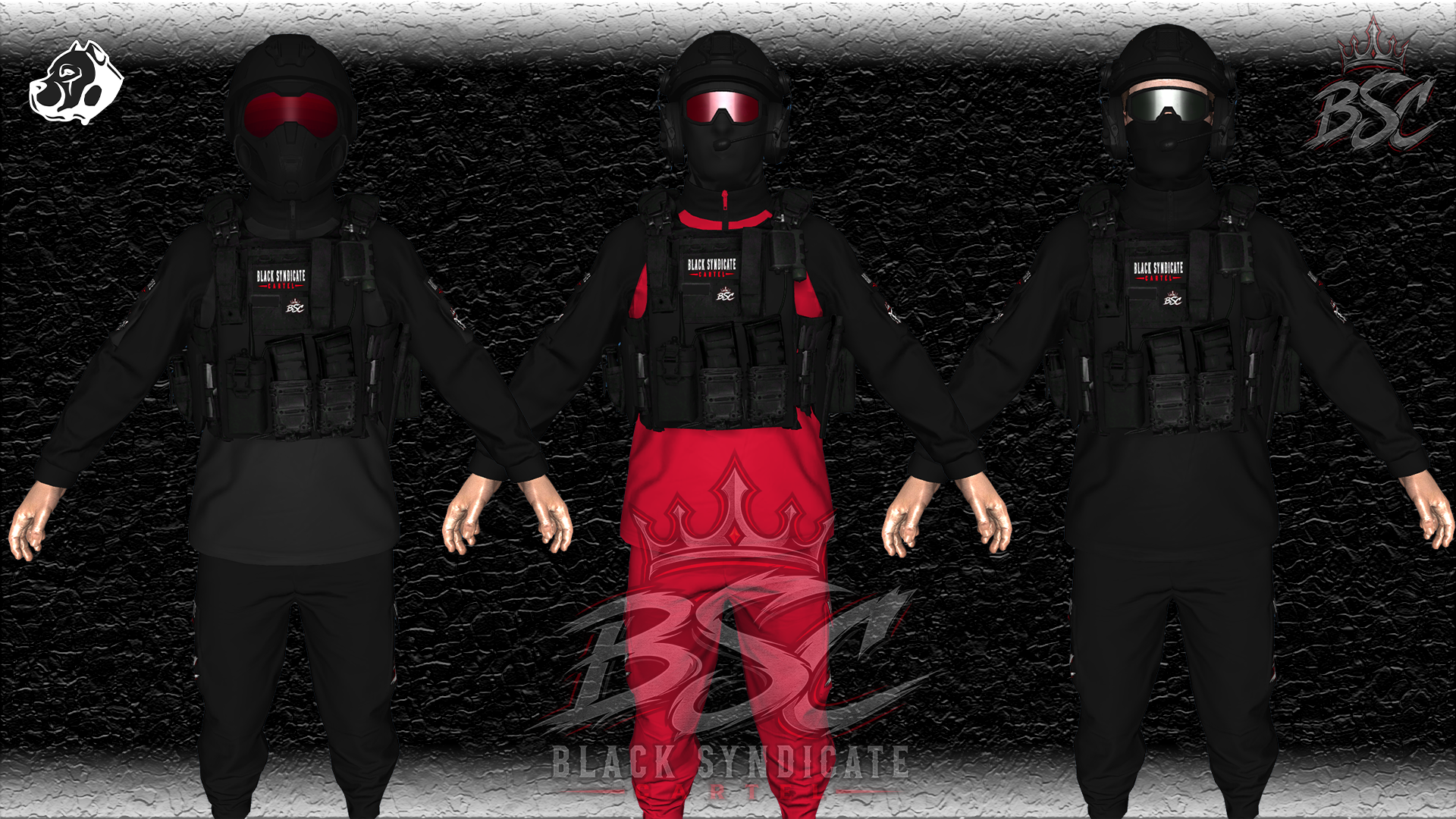 Black Syndicate Cartel | FiveM Clothing