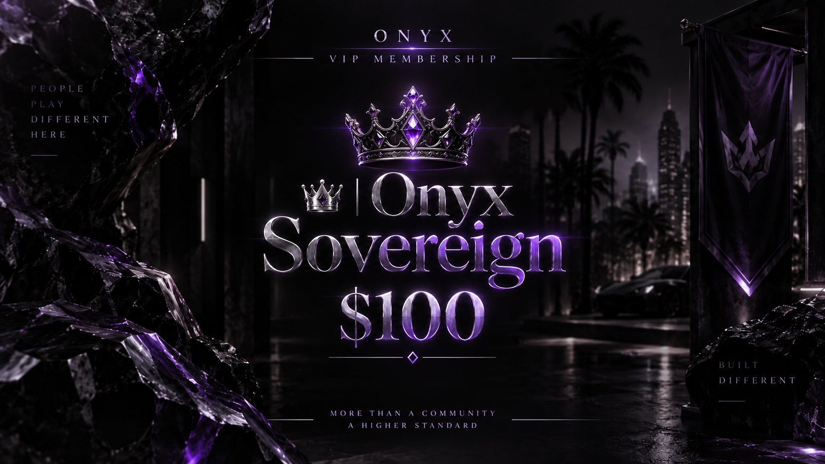 👑 ┃Onyx Sovereign (30 DAYS)