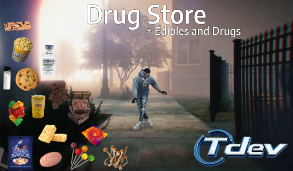 [ESX] Drug Store (Store + Edibles and Drugs)