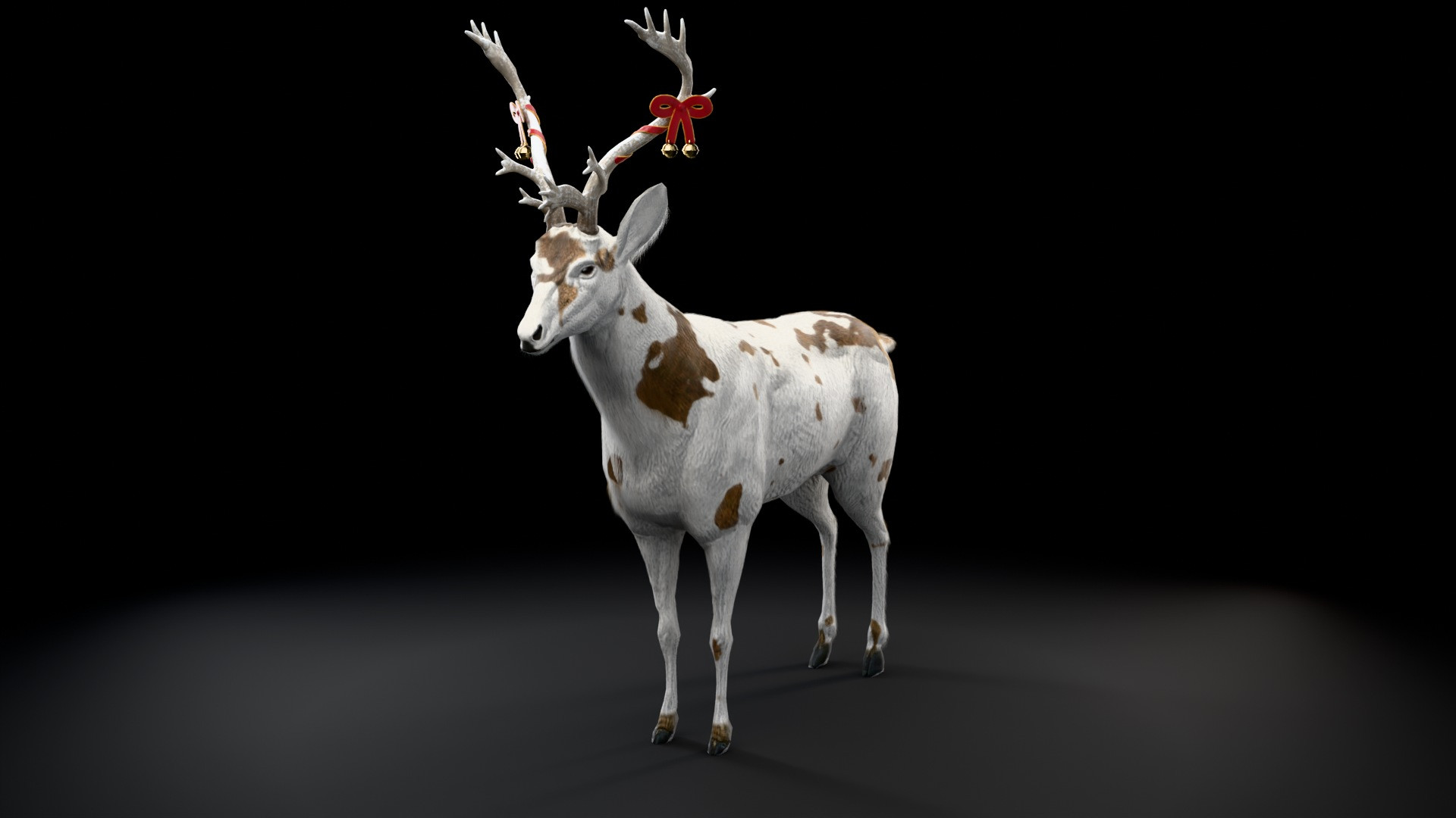 Snow Reindeer