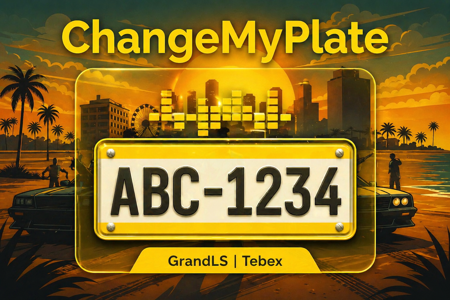 Custom Plate Number