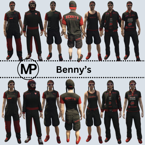 Benny's Clothing Textures