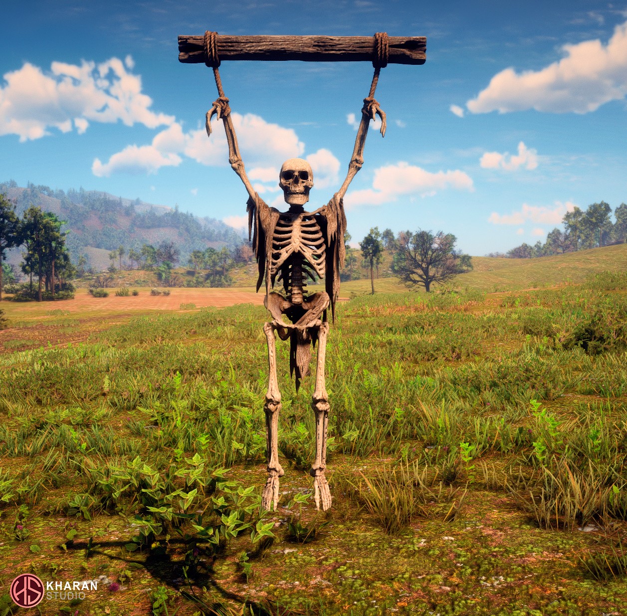 Halloween Cursed Statues Pack