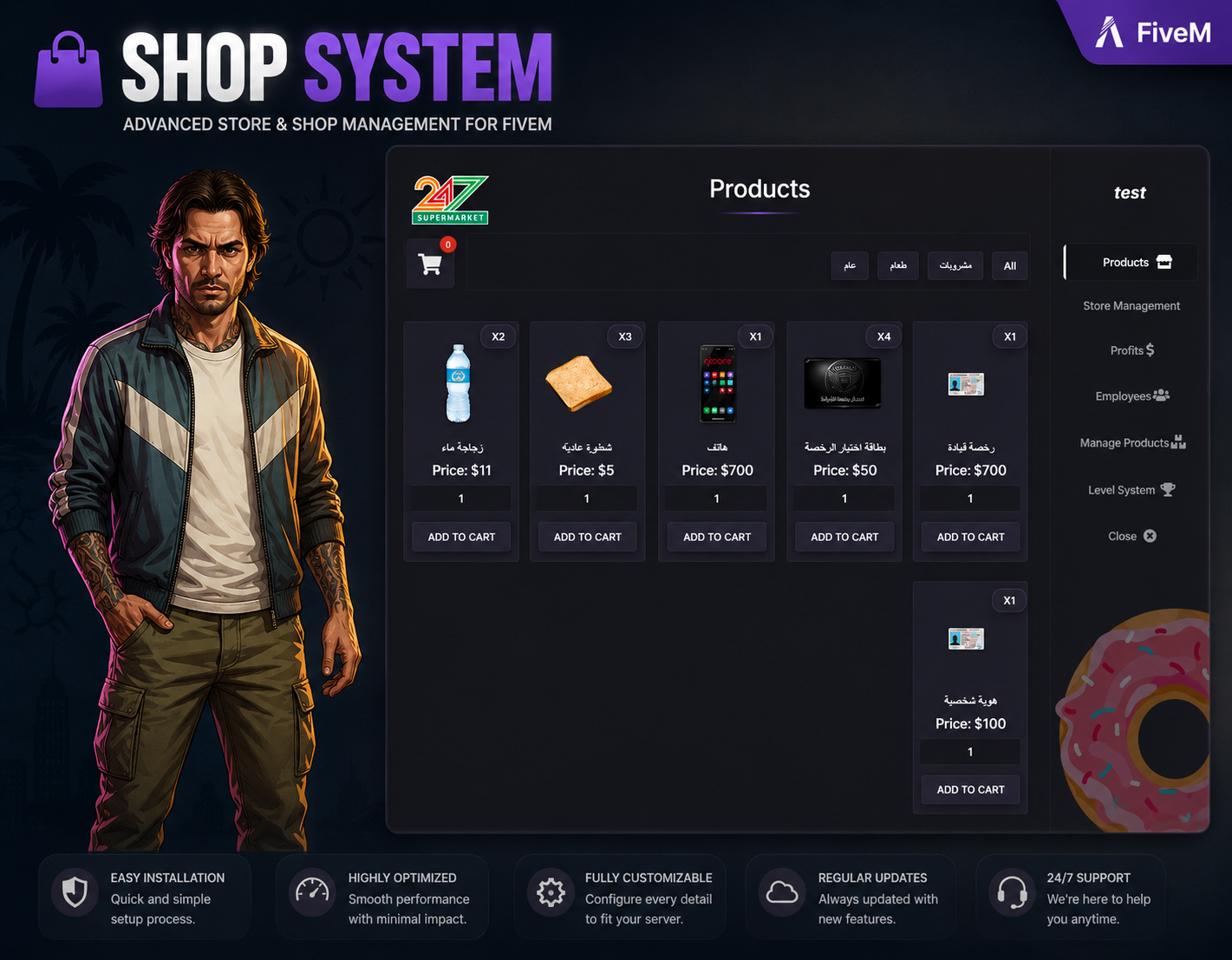 Shops System