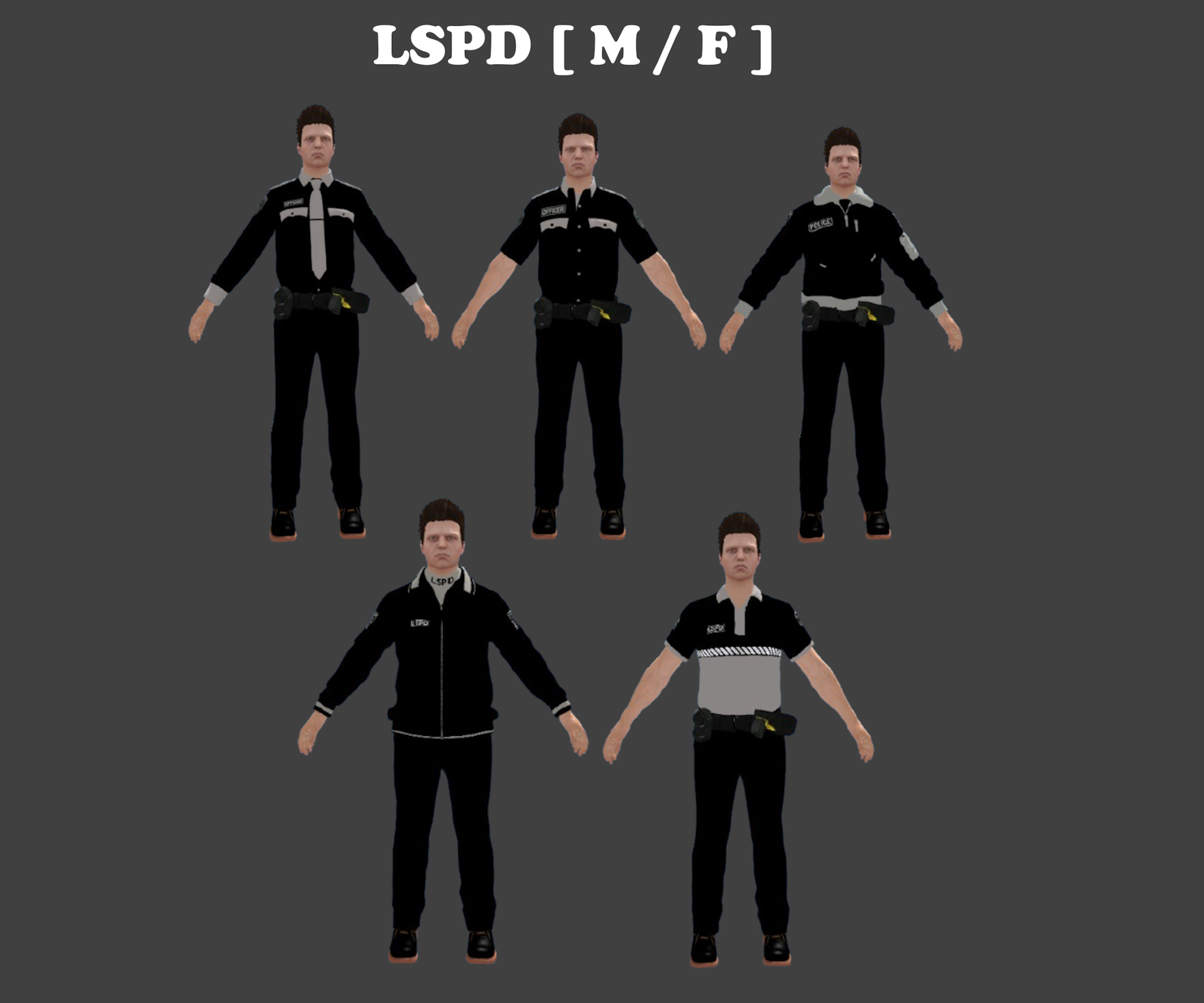 LSPD EUP CLOTHING [ M / F ]