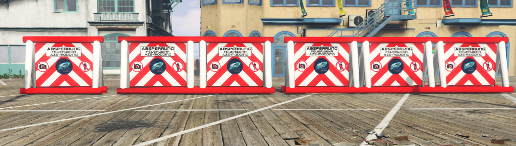 Code & Poly Sichtschutz Props