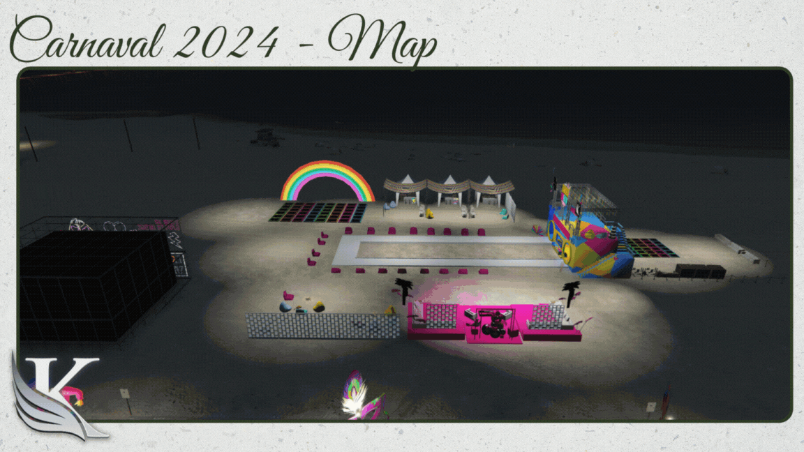 CARNAVAL PARTY MAP
