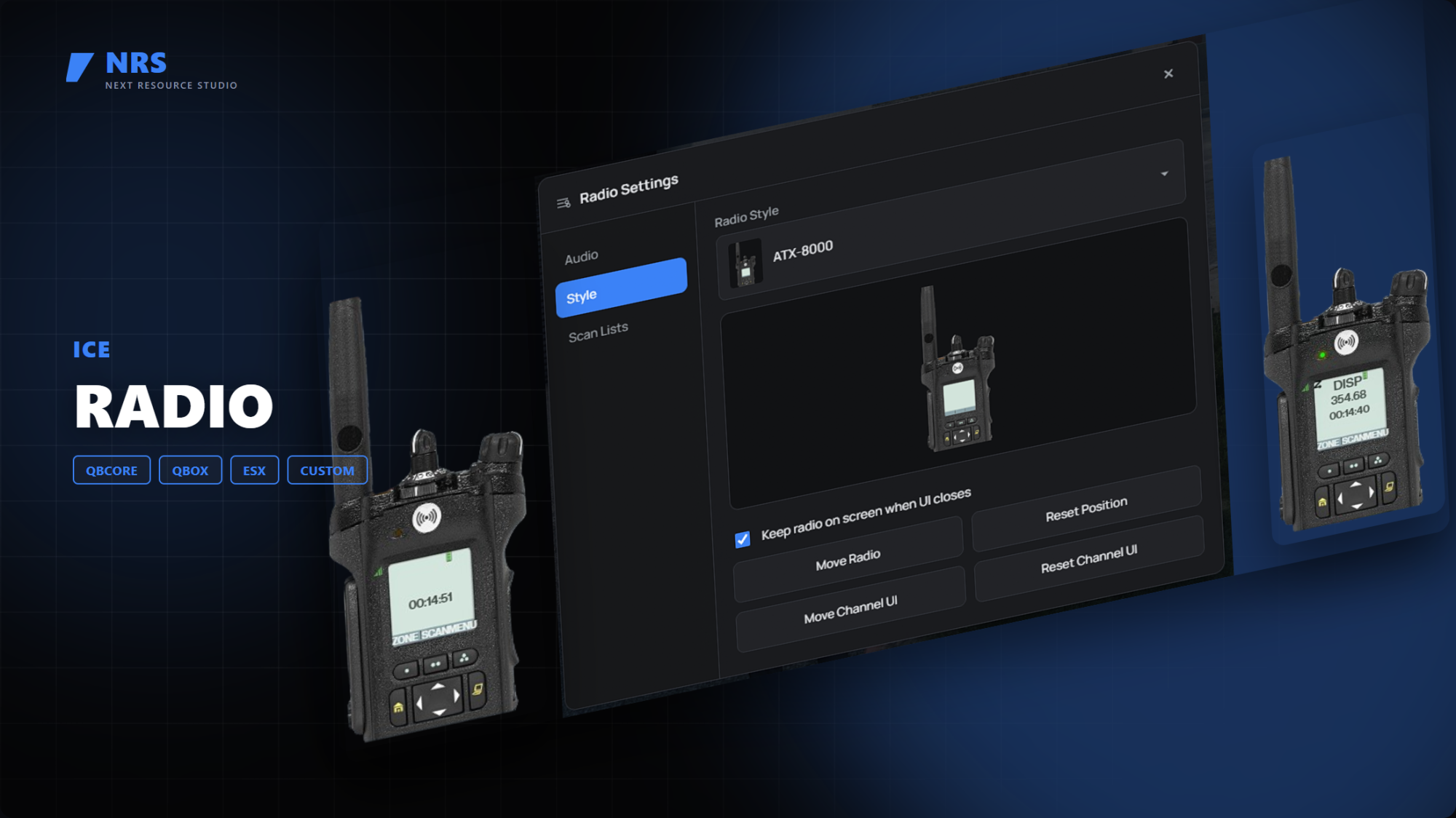 Ice_radio Realistic Radio System (Beta)