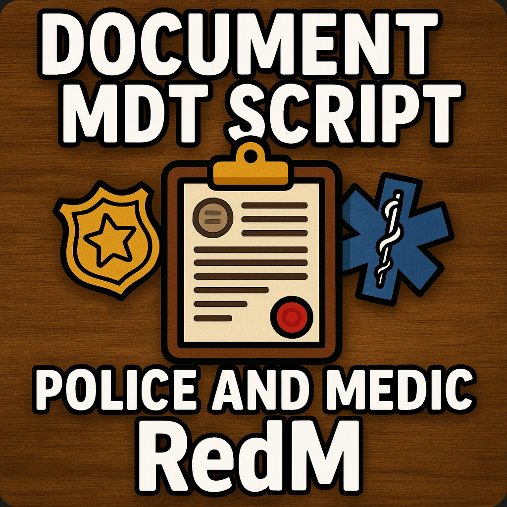 MulderDev - RedM · MulderDev - Document Script (MDT) - V 1.0 - Open Source