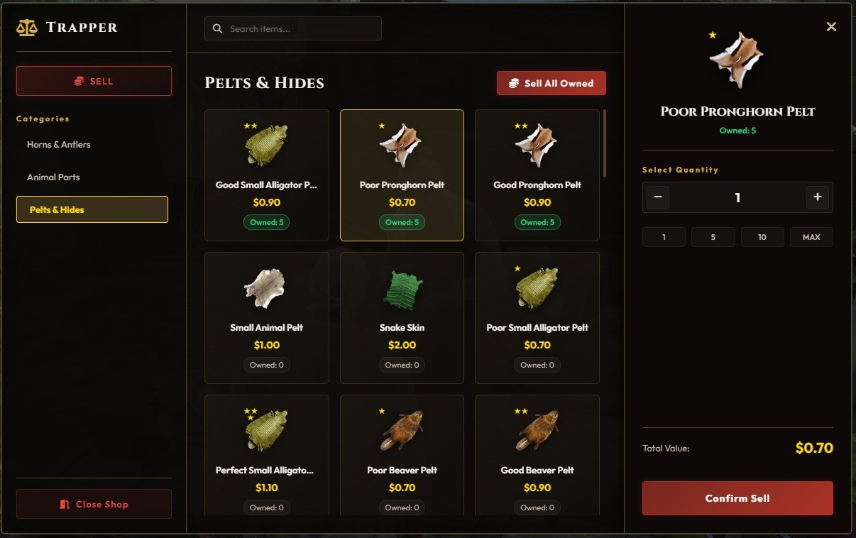 DynaDev  Trapper & Sell Trapper System
