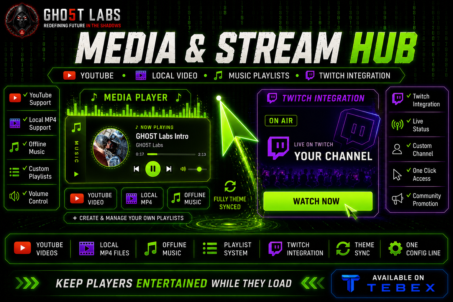 GH05T Loading Screen v2.7.0