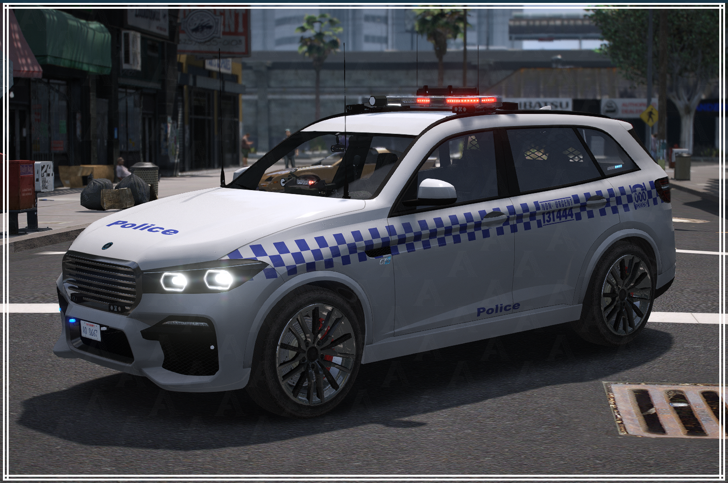 Ubermacht Rebla GTS General Duties Livery (VicPol-style)