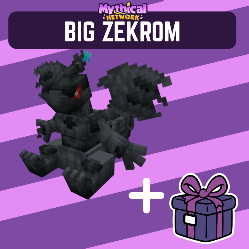 Big Zekrom Plushie Bundle