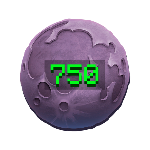 750 moons