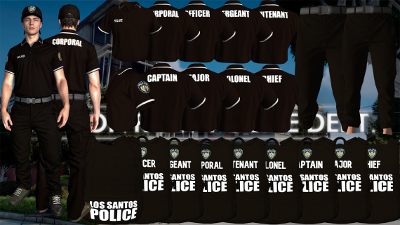 LSPD Golf Shirt Bundle [M+F]