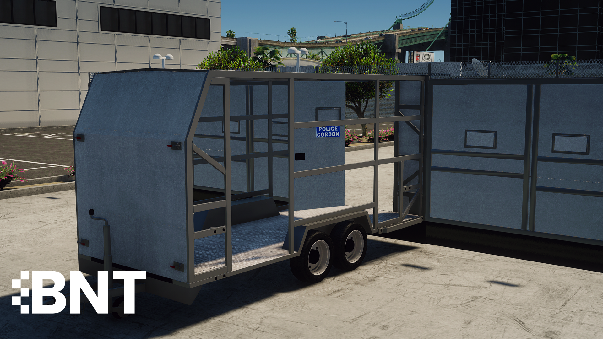 Police Cordon Trailer