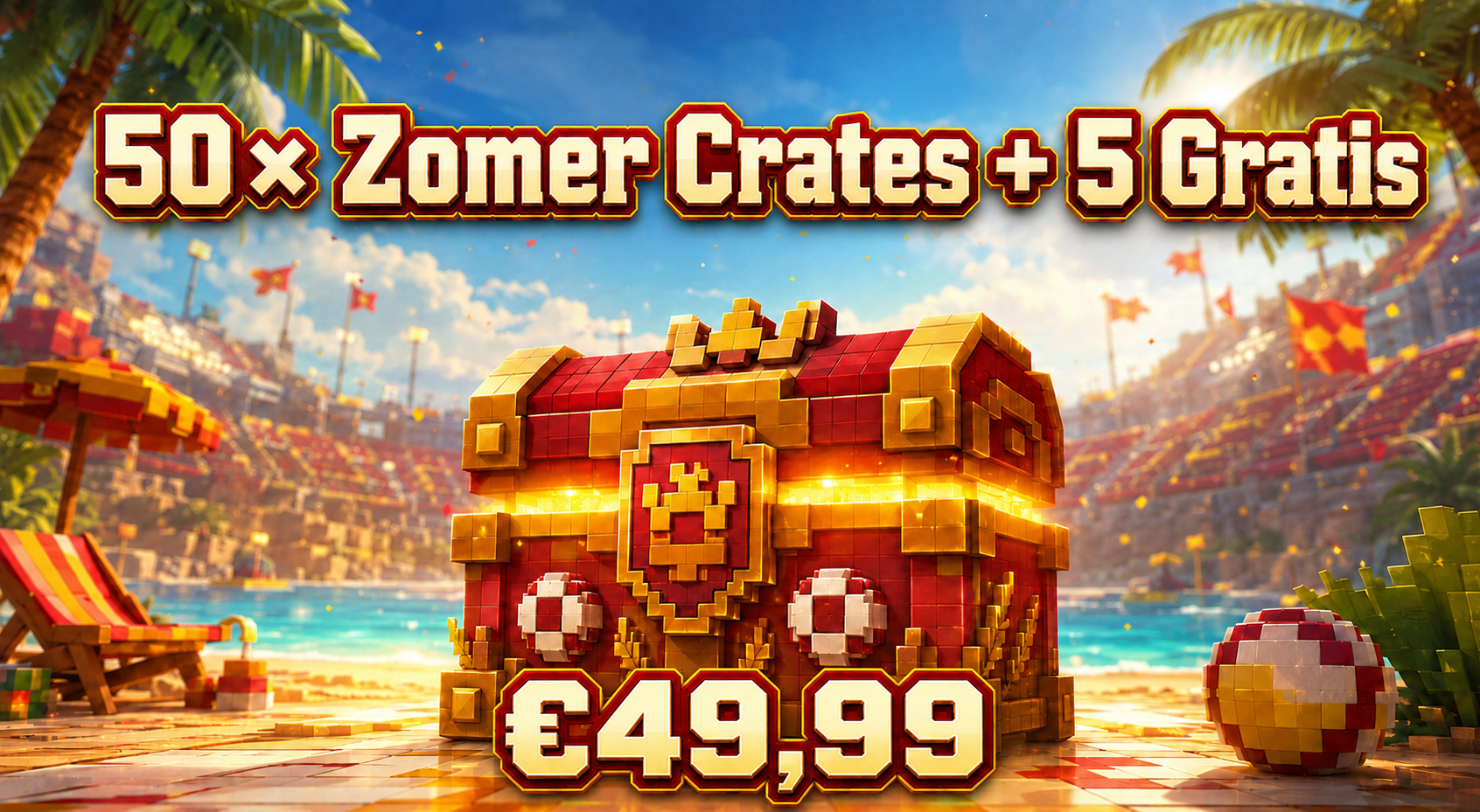50x KD1 Zomer Crates V2 + 5 Gratis