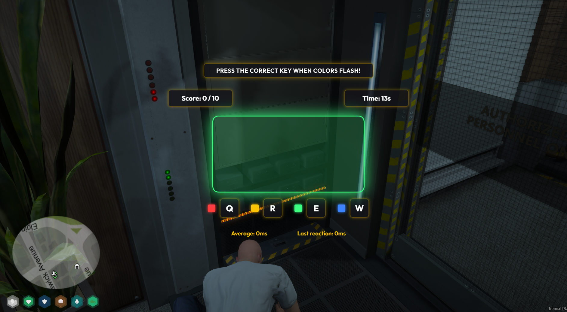 Fleeca Bank Robbery (Front & Back Entry) with minigames