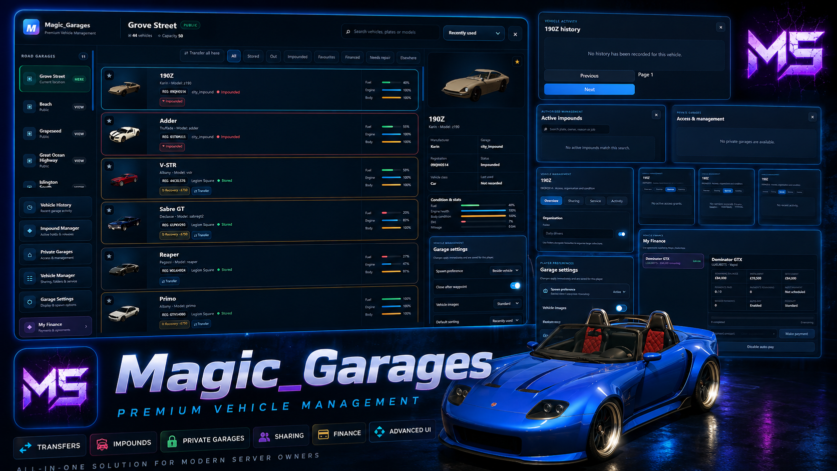 Magic Garages – Open Source
