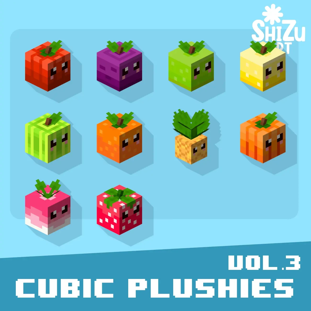 Random Cubic Plushies Volume 3