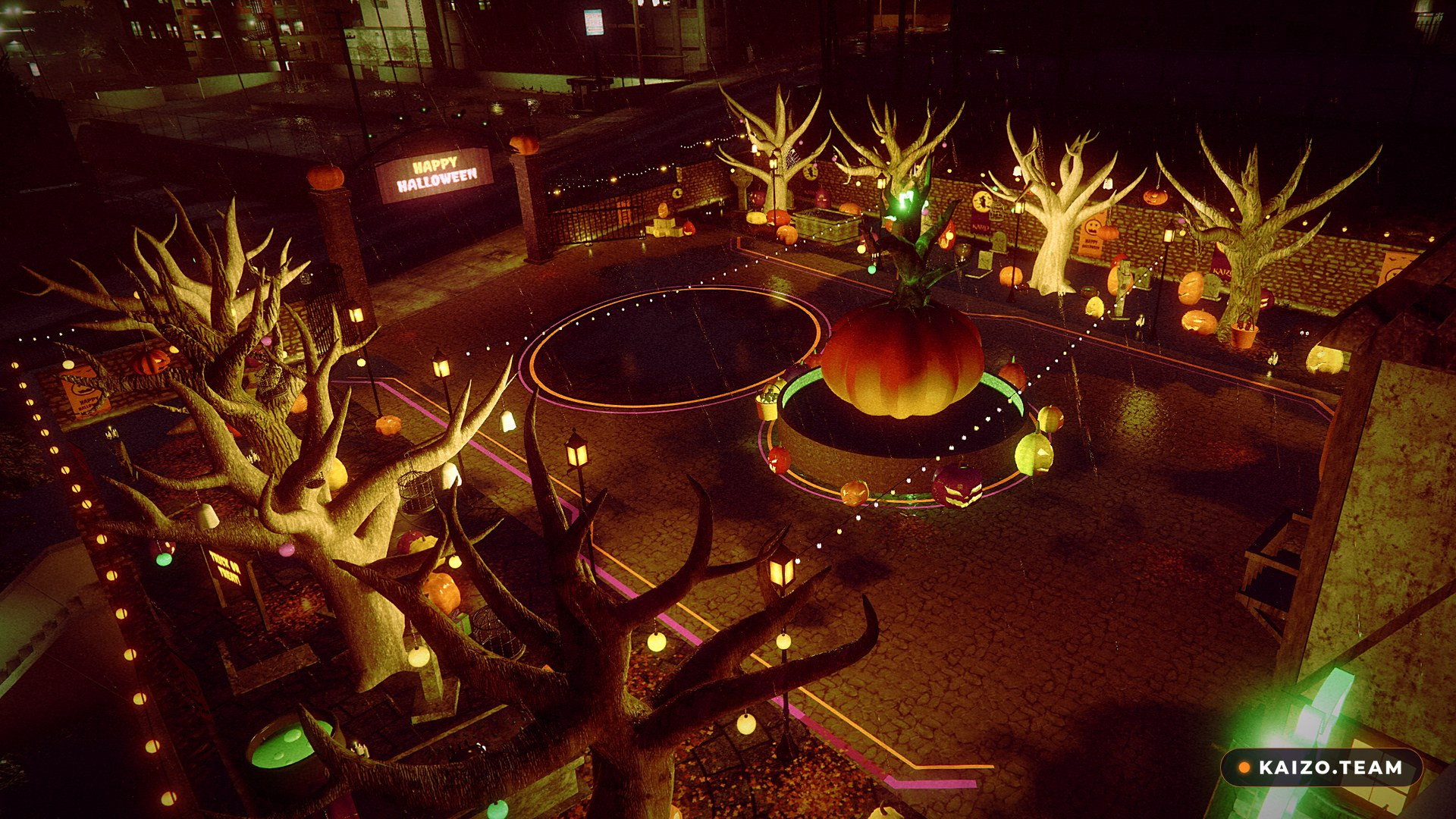 FiveM Halloween Spawn Point Map — Pumpkin Plaza