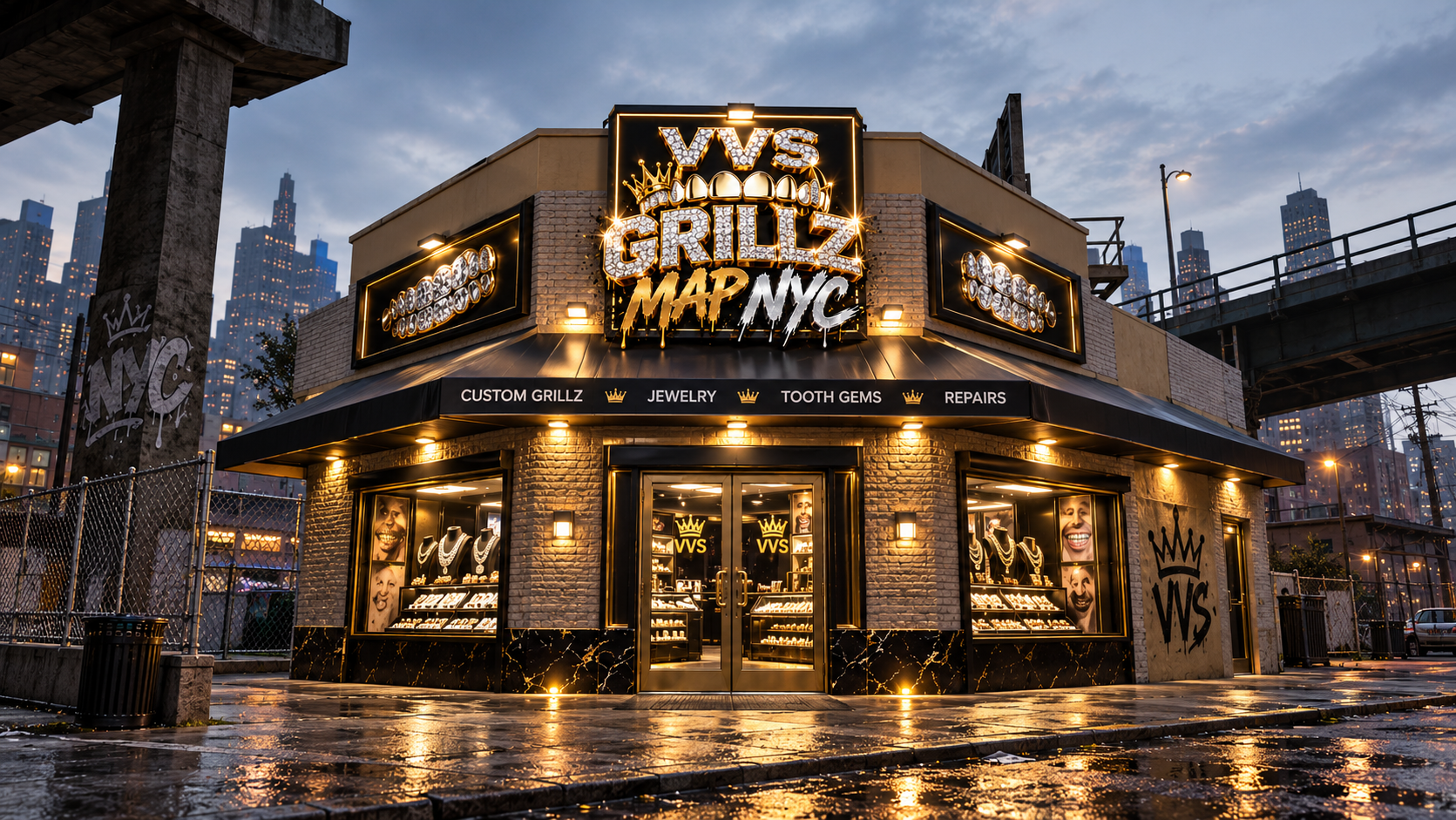 Grillz Map NYC
