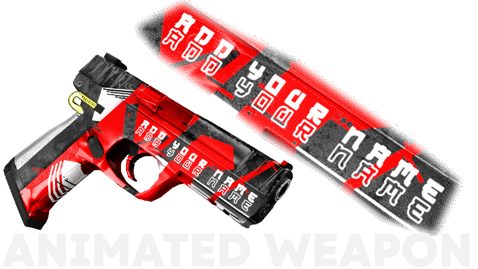 REDLINE FBF Changeable Nametag [Animated]