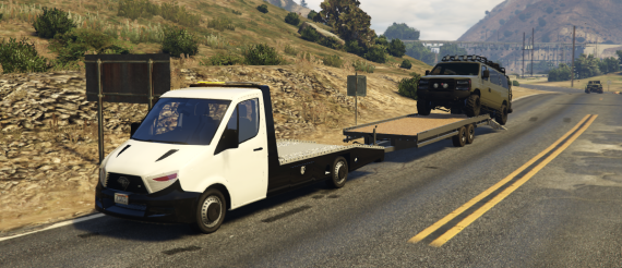 Benefactor Vehicle Transporter With Trailer  [SmartVehicle]
