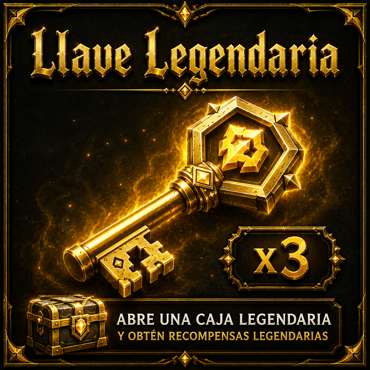 x3 Llaves Legendaria