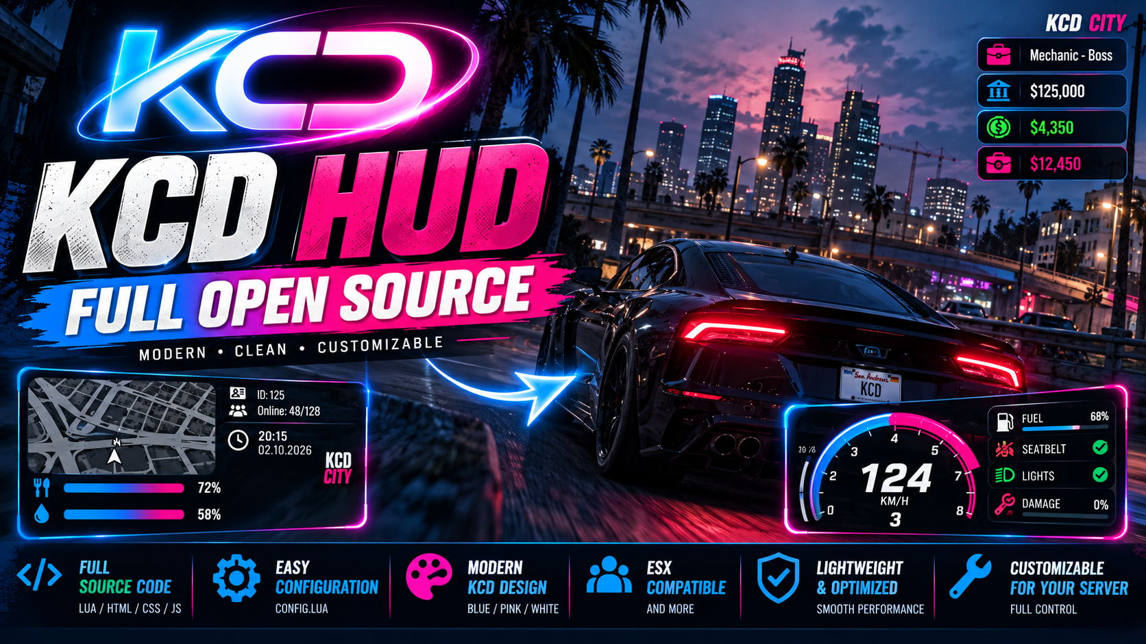 KCD HUD – Full Open Source