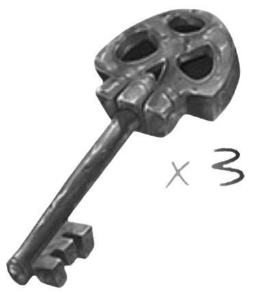 3x Escapist Key