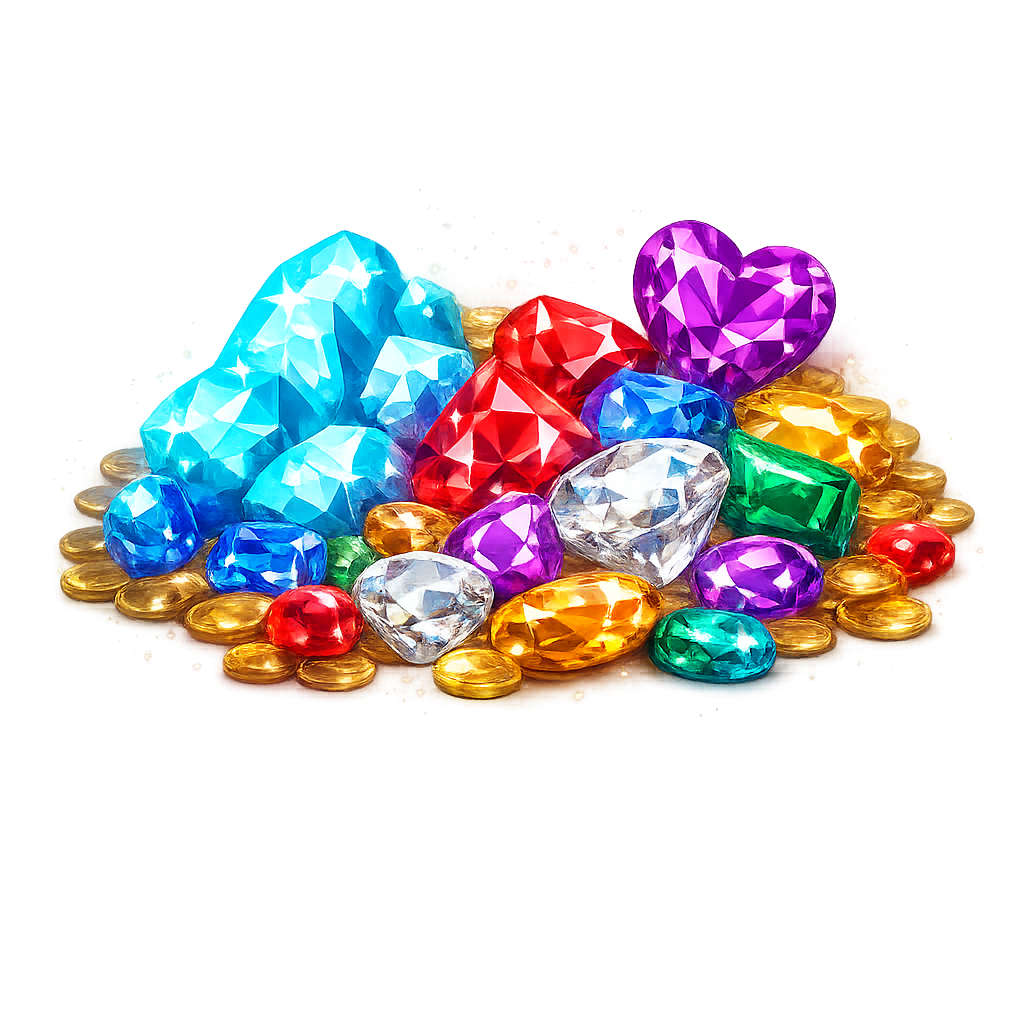 💎 Pack 2 – 1200 Gemmes