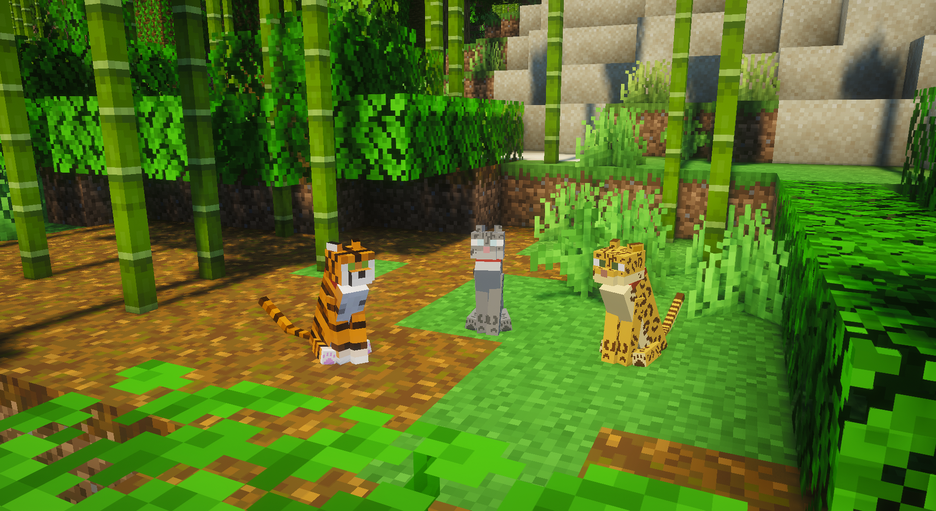 Wild Cats Pack — cosmetic Bundles  item on the NovaVoid Cat Civilization Minecraft server