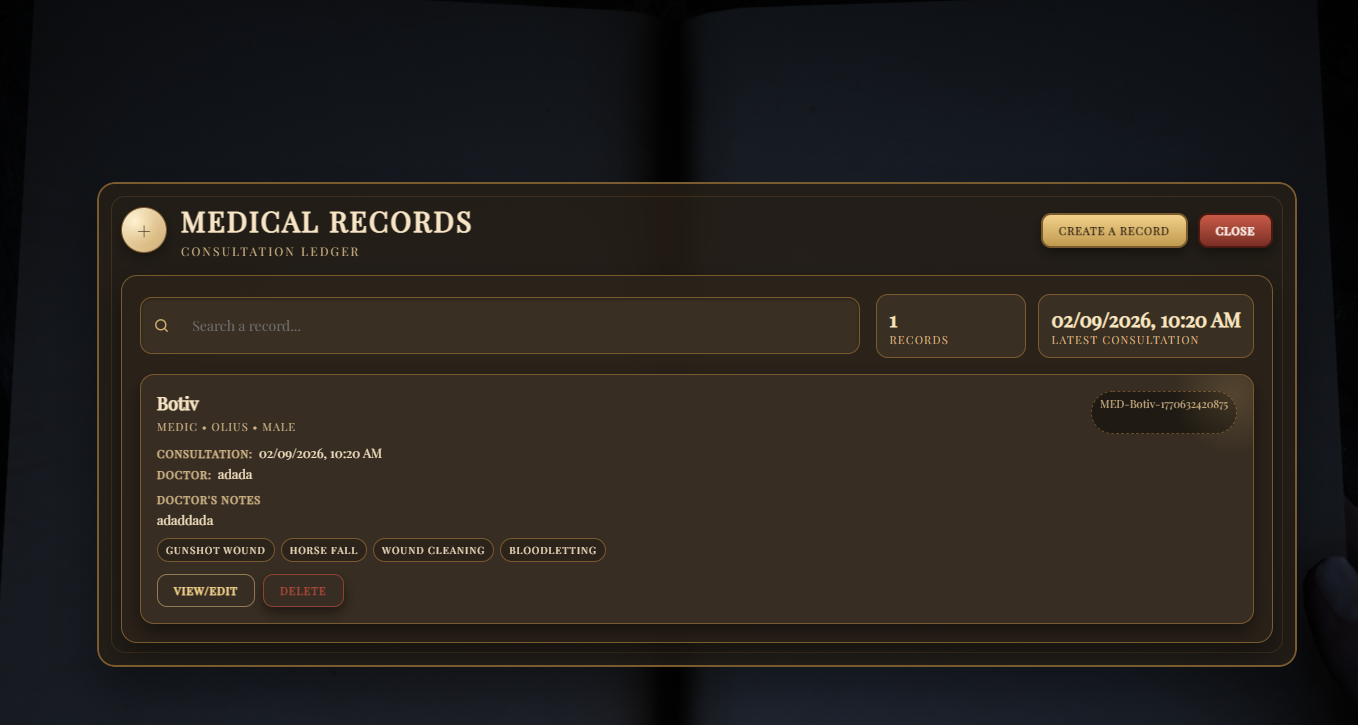 🩺⚖️ Medical Records + Law Records