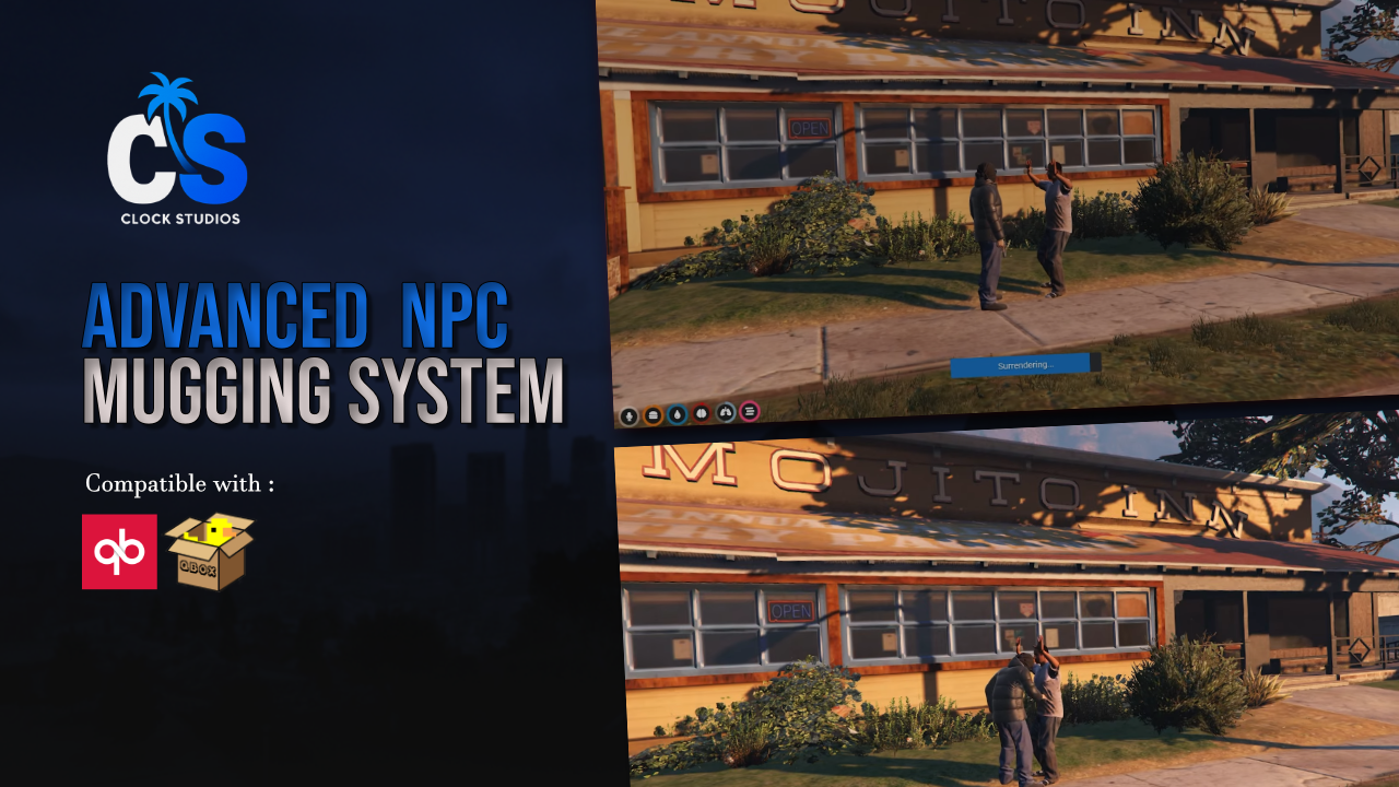 FiveM Advanced NPC Mugging System