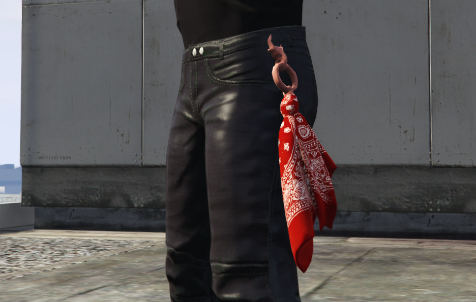 Bandana Keychain
