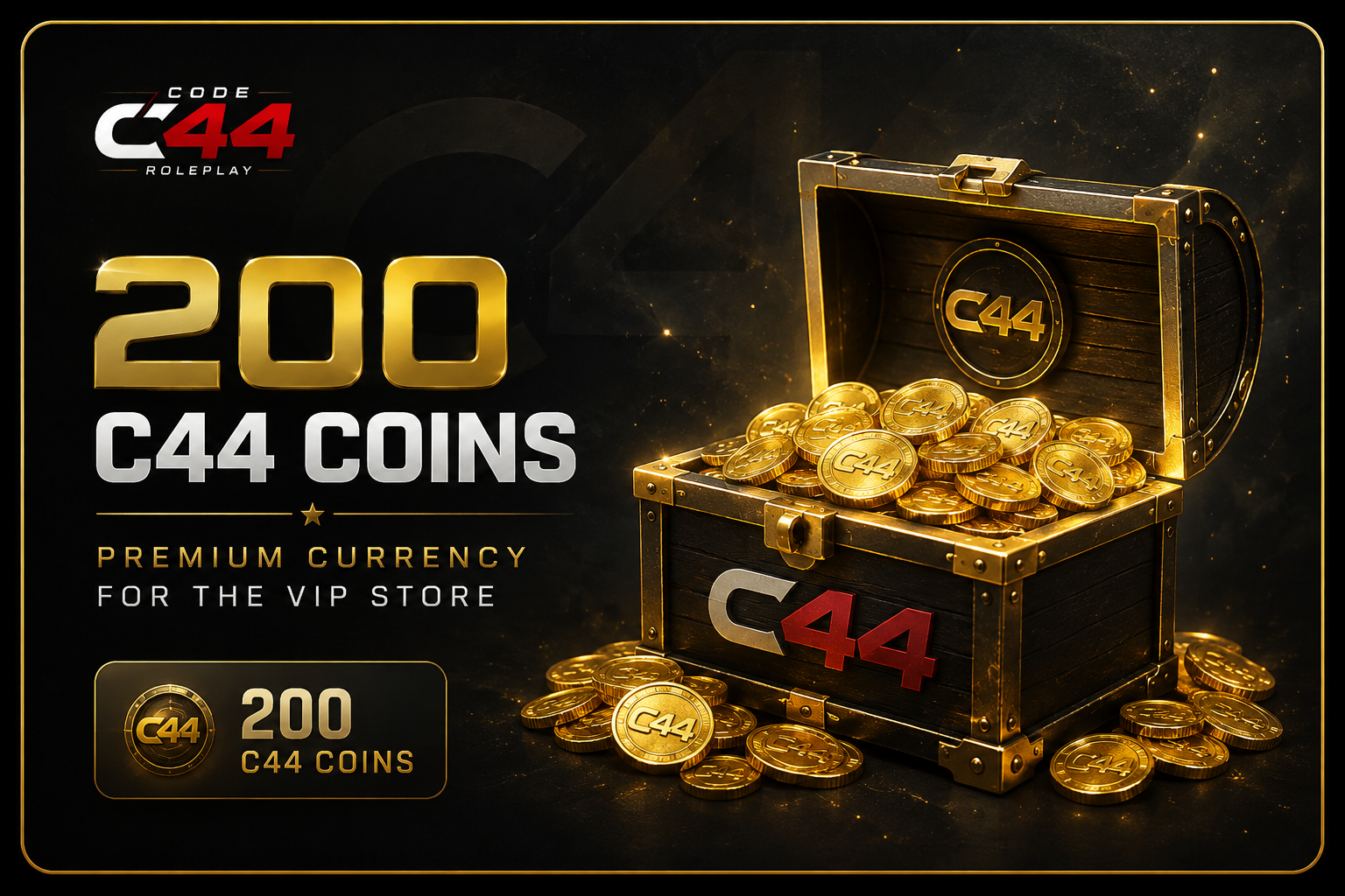 200 C44 Coins