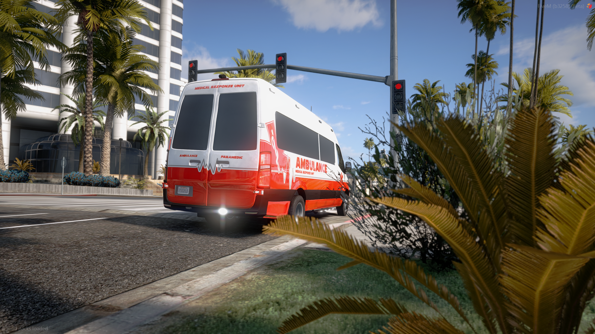 Benefactor Courier Ambulance Version