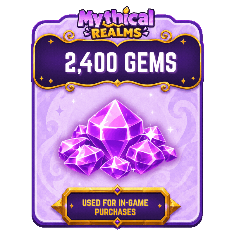 2,400 Gems
