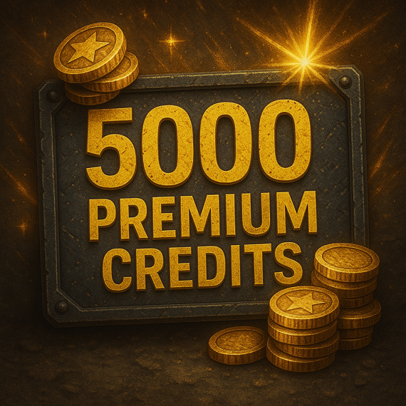 5,000 Premium Credits