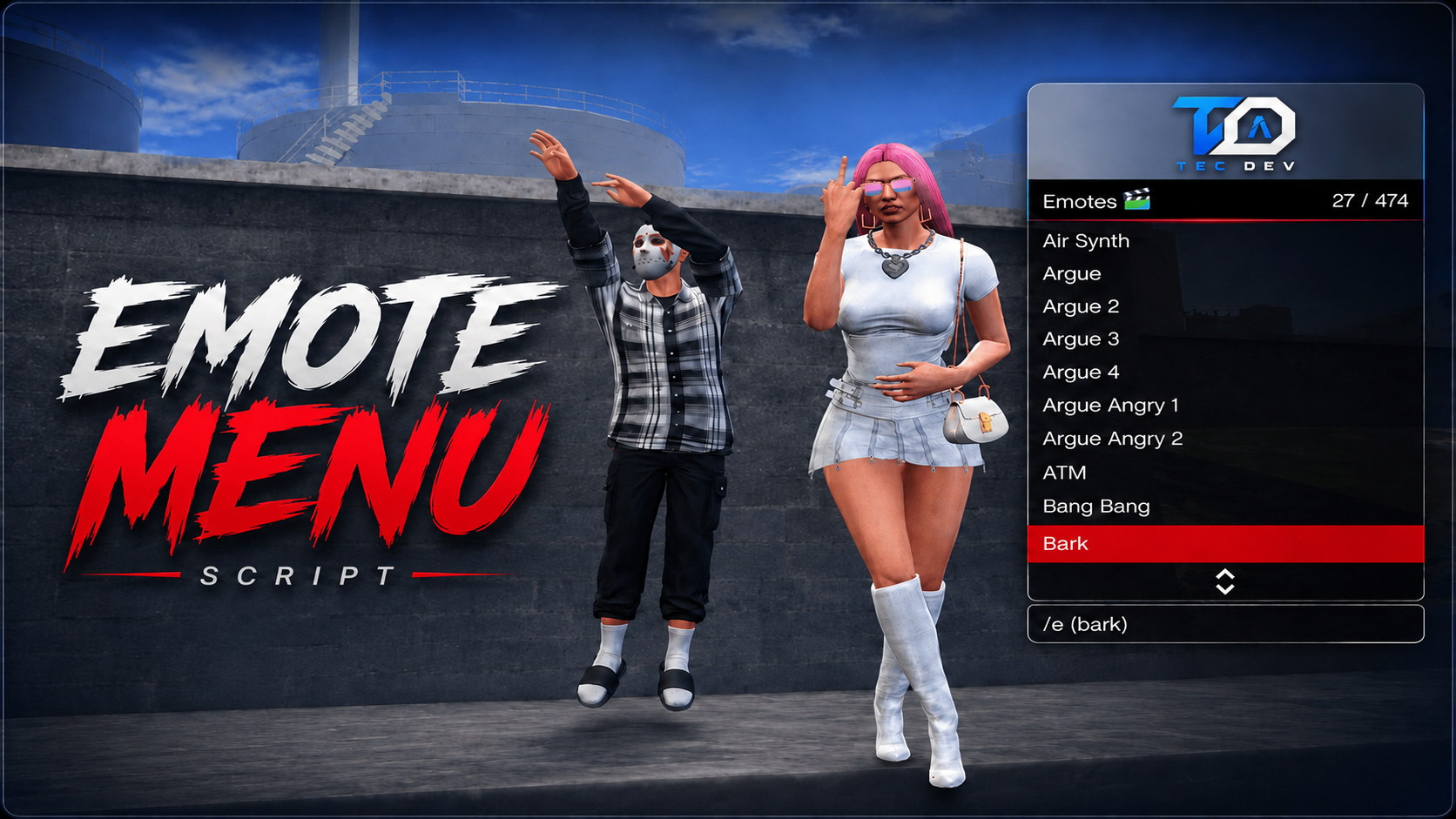 Emote Menu