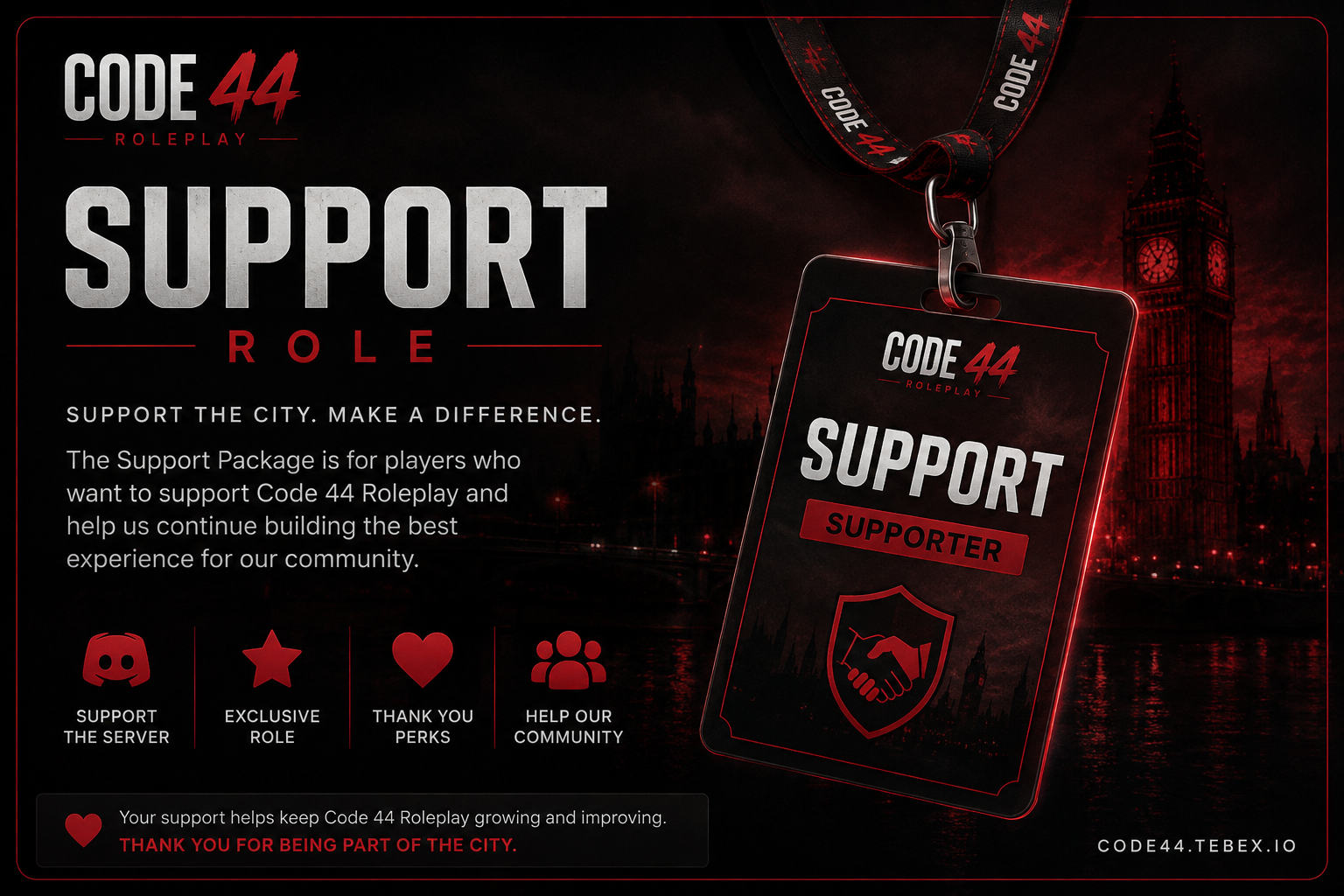 Code44 Supporter Package