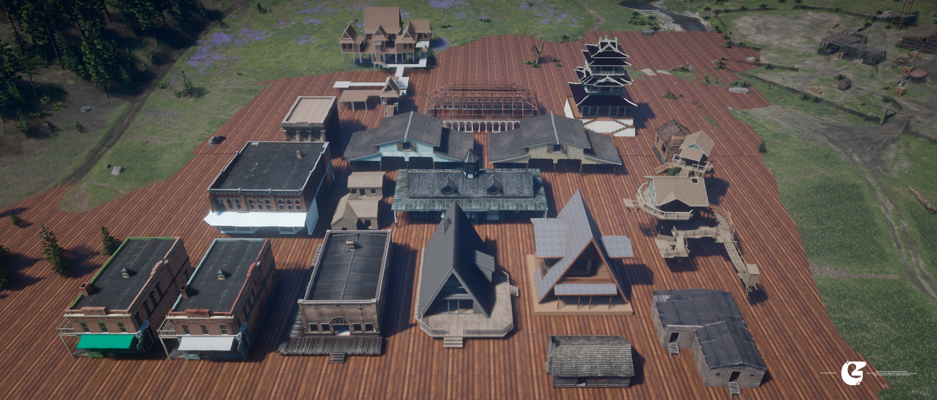 [ Mega Pack Props - Ultra Building Garden  ]