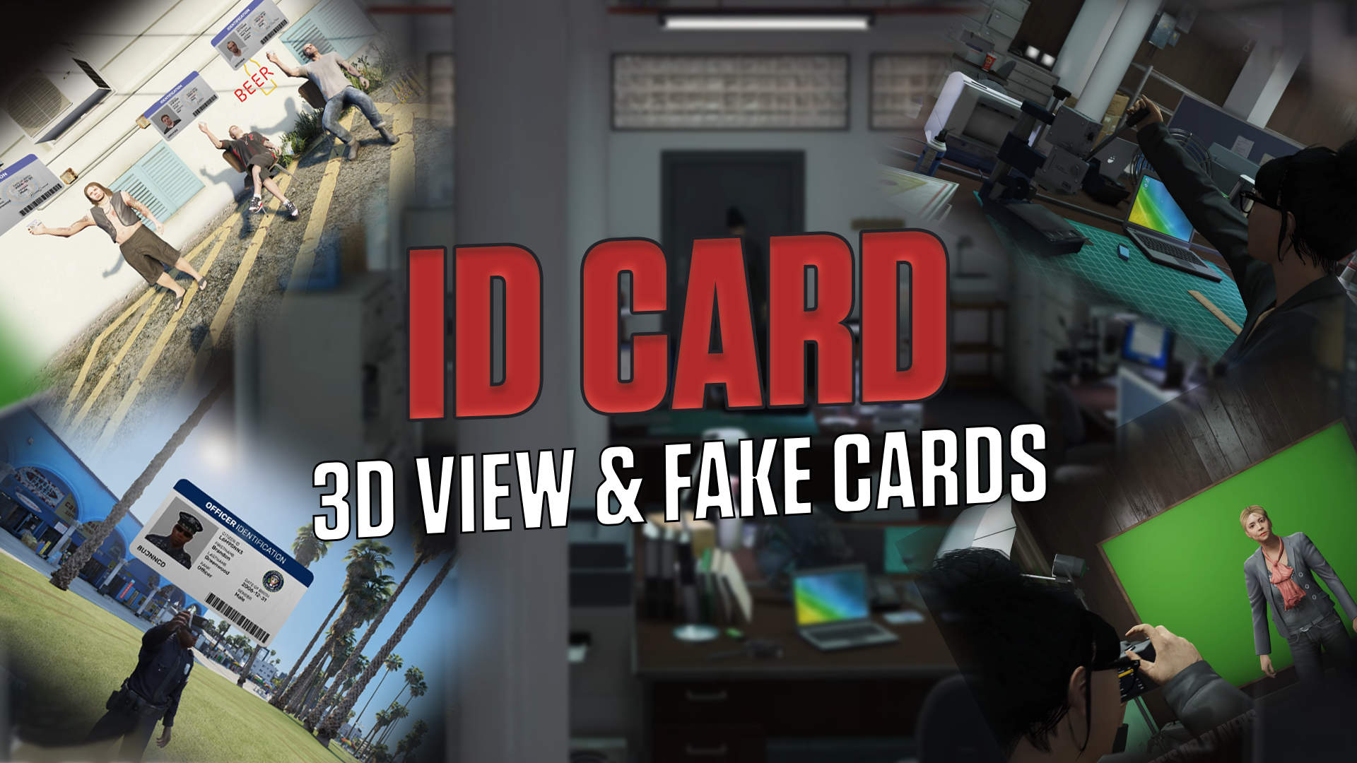 ID Card: 3D View & Fake Cards!