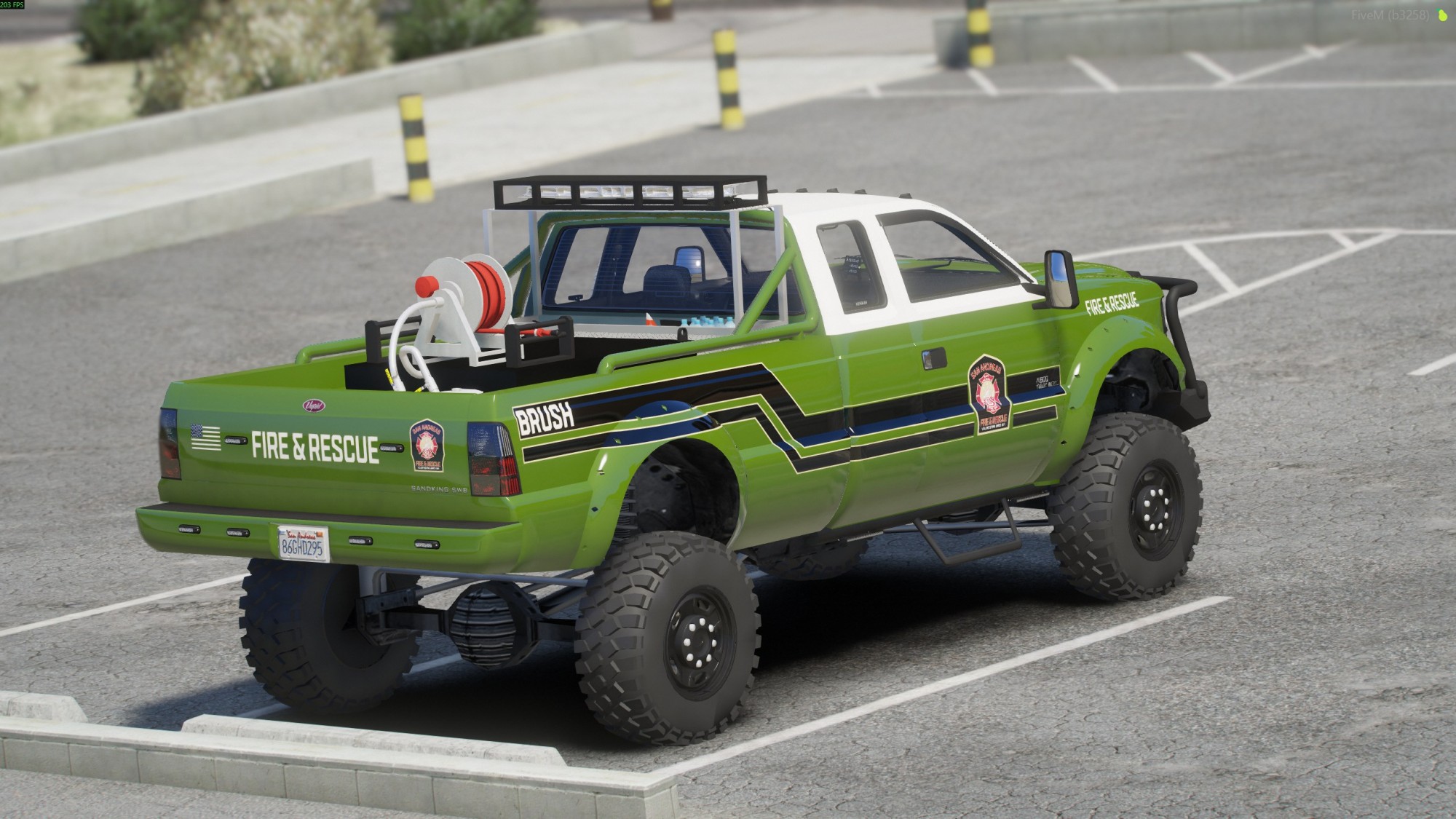 Vapid Sandking Skid Truck