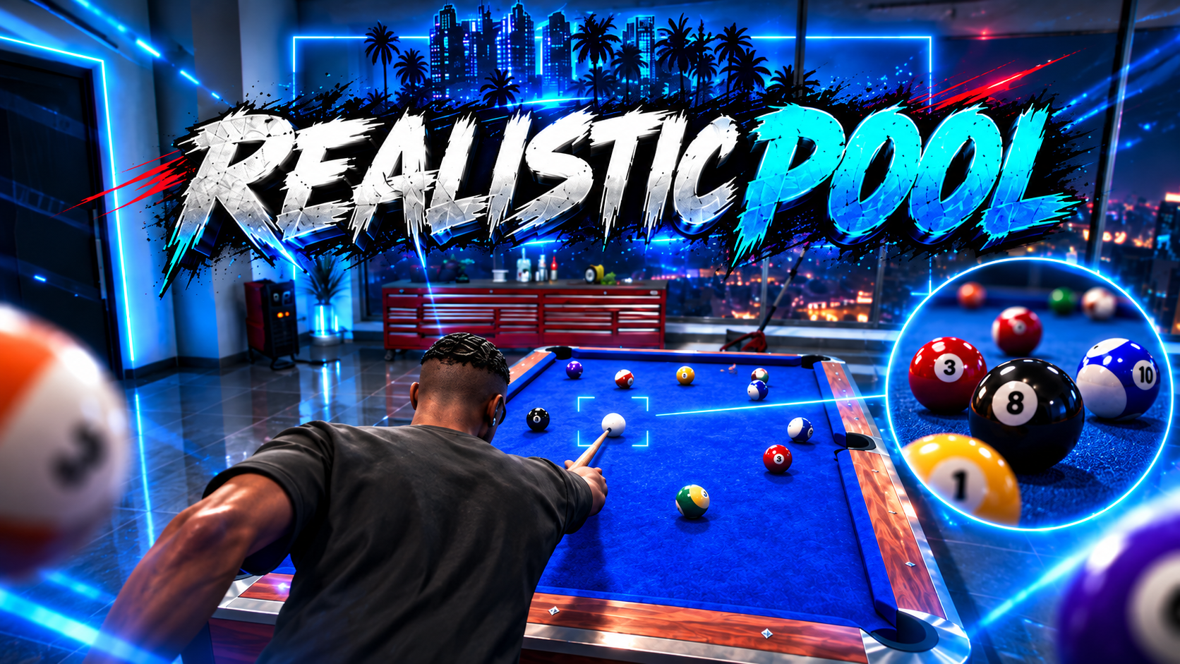 Realistic Pool